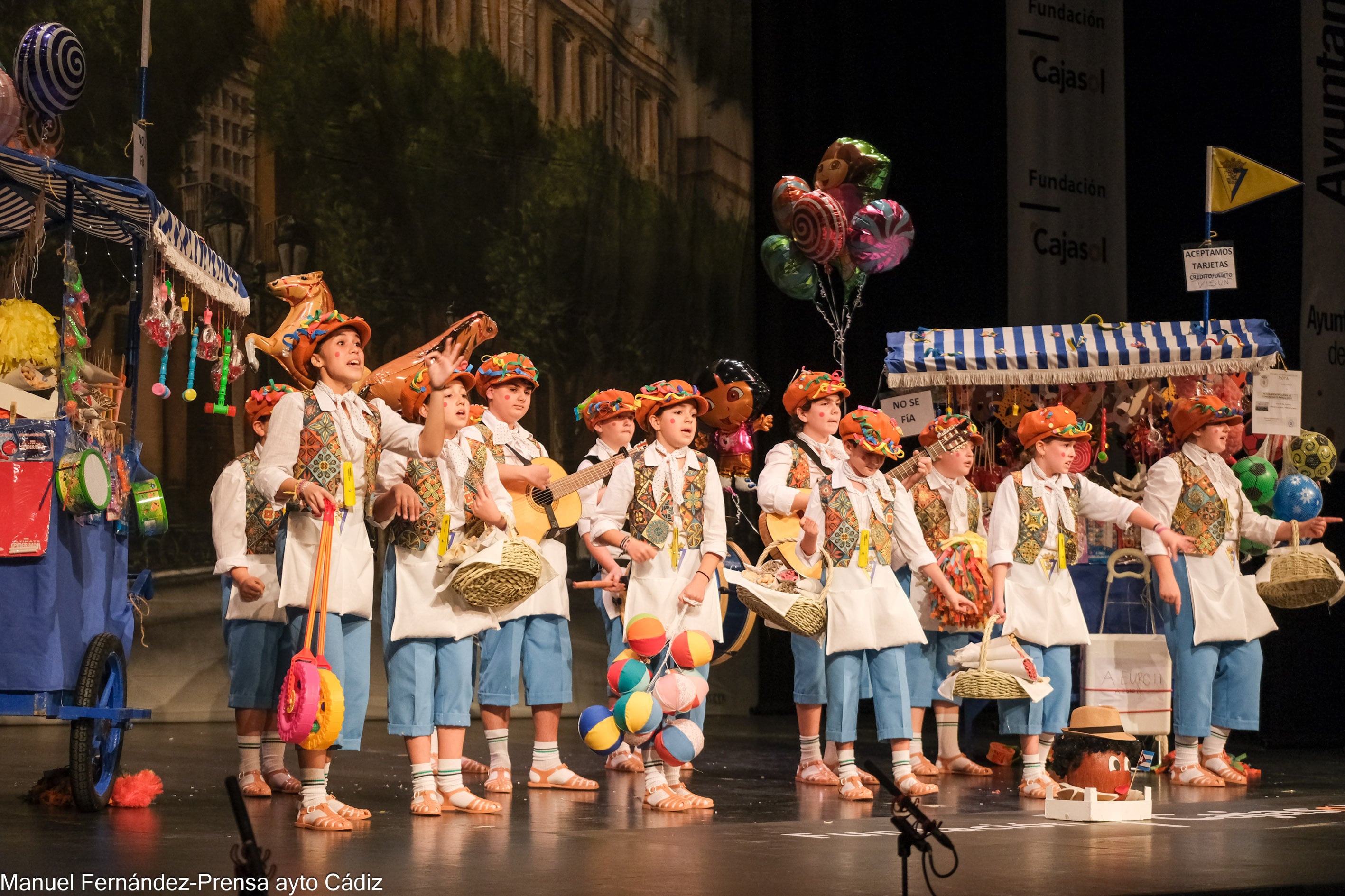 Chirigota infantil Abriendo paso