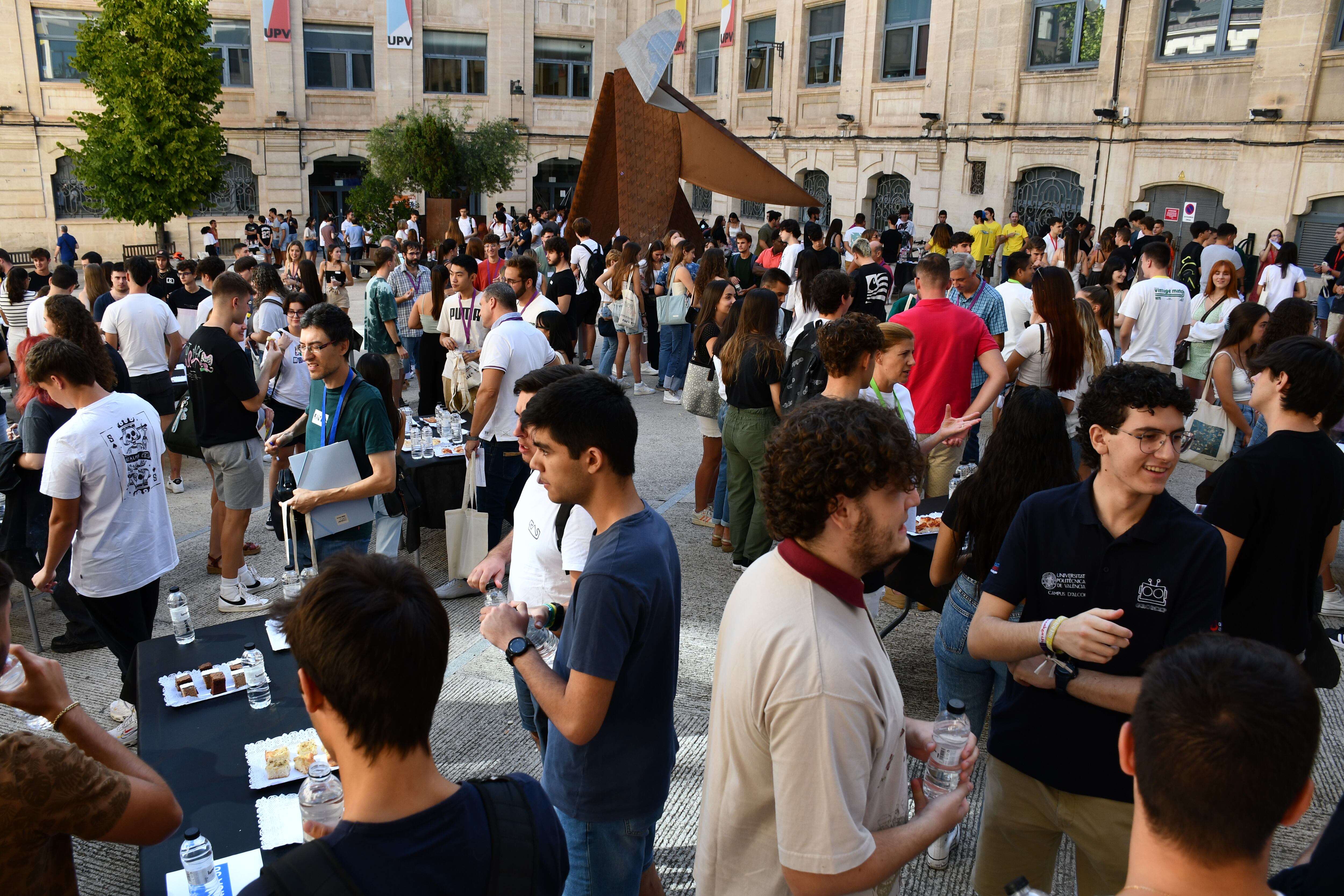 Jornada de acogida de alumnos de nuevo ingreso del Campus de Alcoy de la UPV