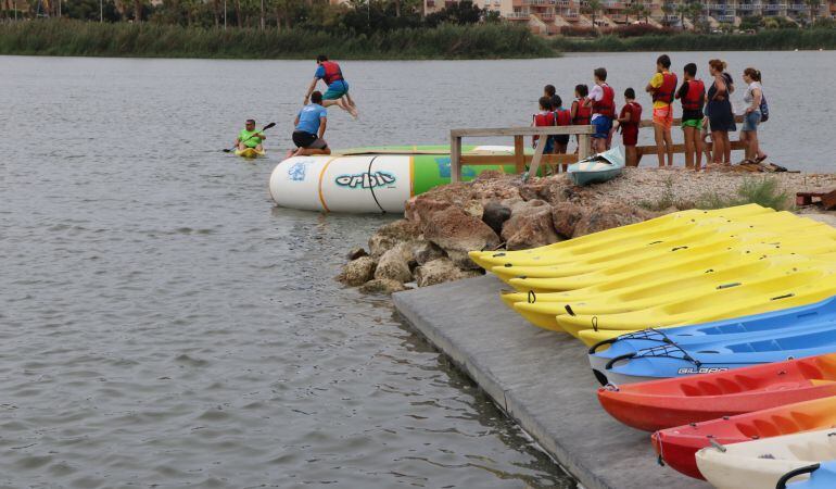 Actividades durante la &#039;Semana Azul&#039;.