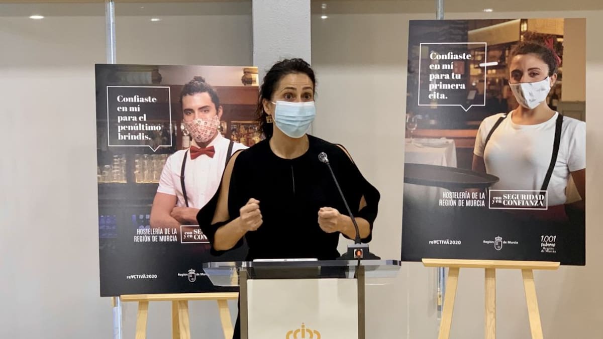Turismo lanza una nueva campaña para generar confianza en el sector hostelero de la Región de Murcia