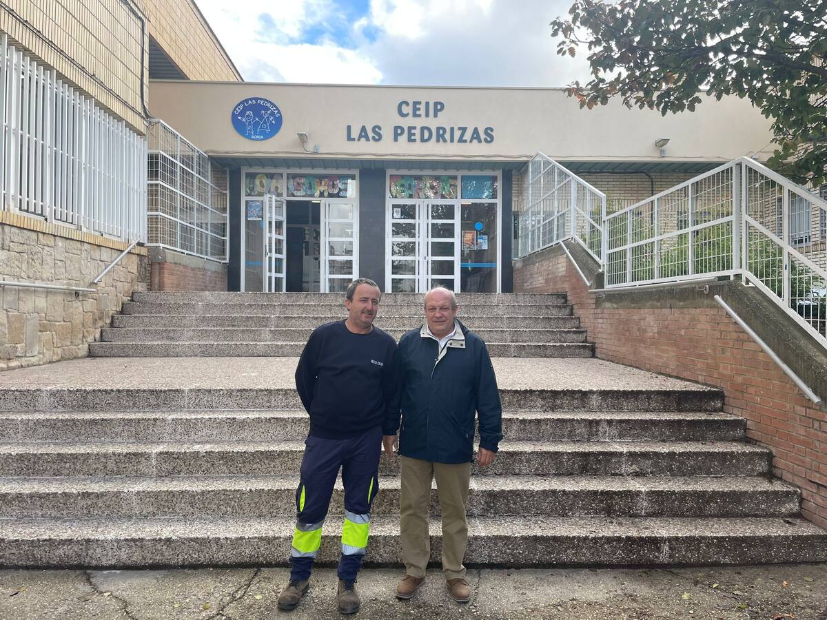 El CEIP ‘Las Pedrizas’ se calienta este invierno con la Red de Calor de Soria