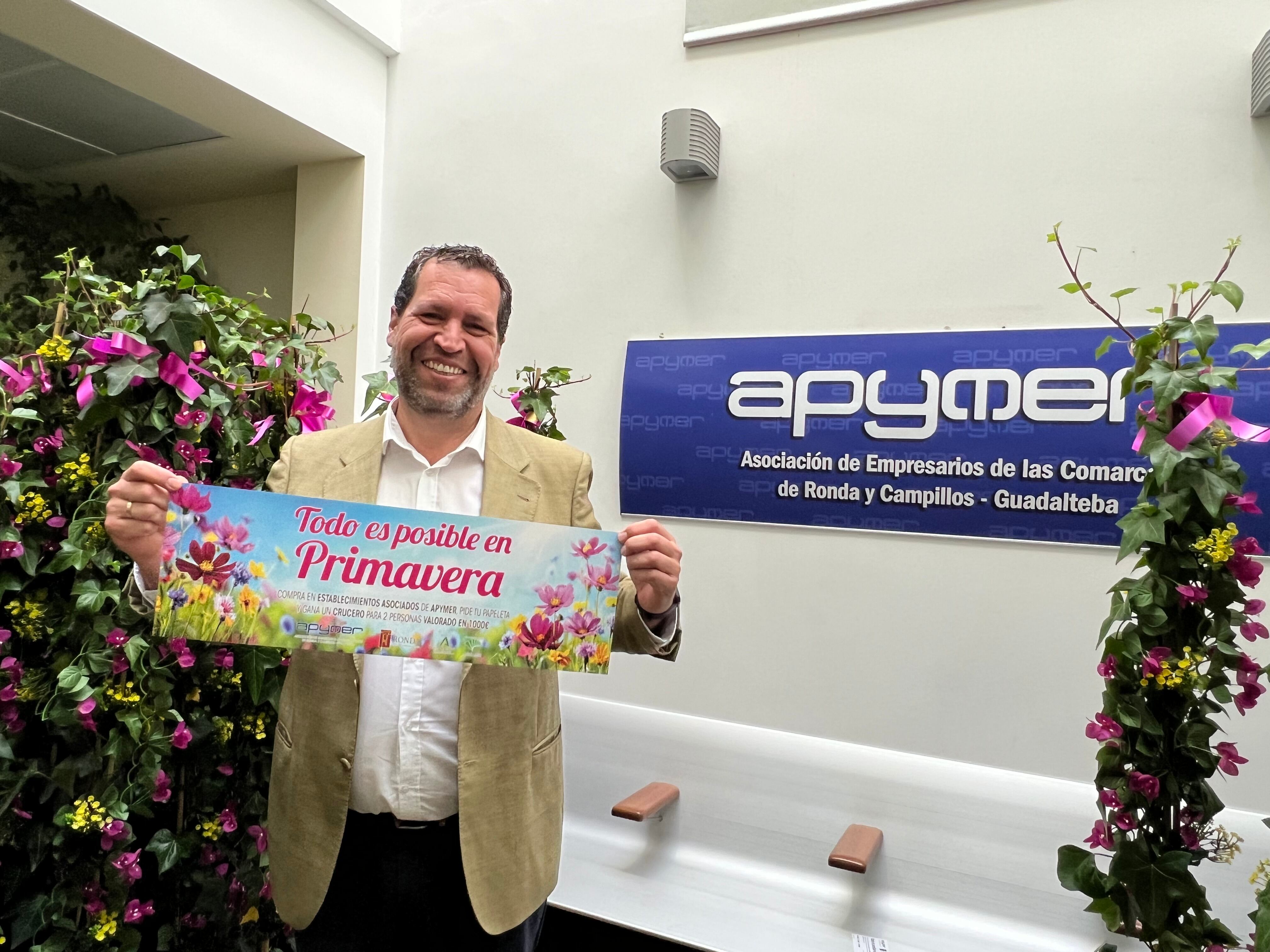 Antonio Palma, secretario de APYMER