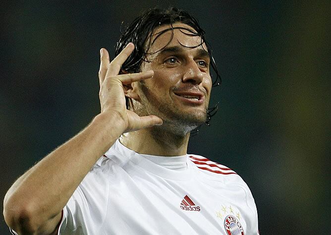 Luca Toni, delantero del Bayern