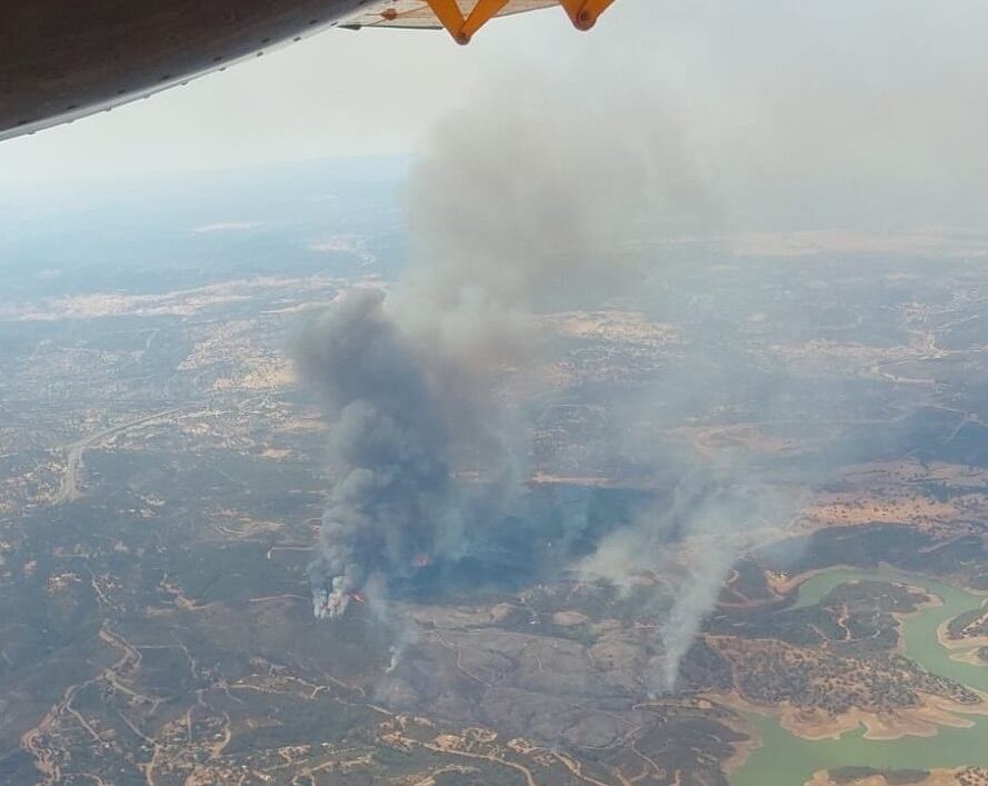 Nivel 1 de Emergencias por el incendio de El Ronquillo (Sevilla).