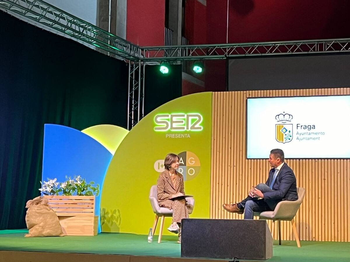 Fraga y el Bajo Cinca muestran su potencial agrícola y ganadero en el foro I+D Agro de la SER