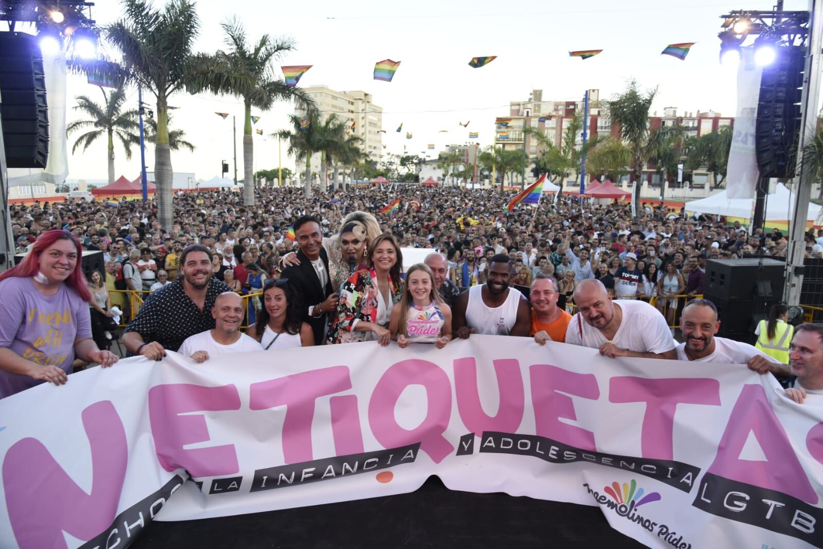 Más de 60.000 personas se han sumado al Pride Torremolinos