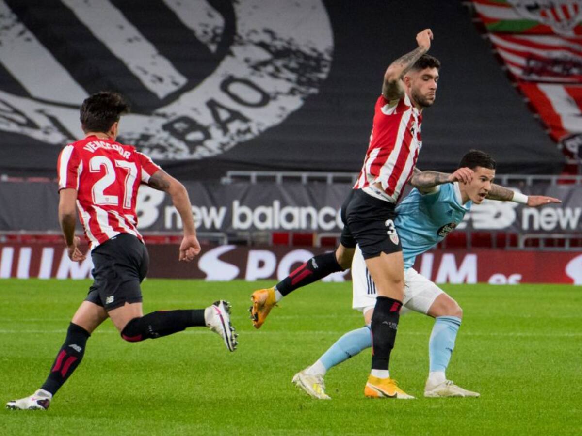 El Athletic tropieza con el fútbol del Celta