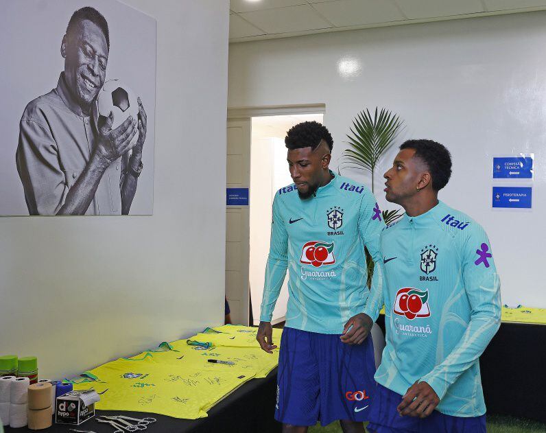 Brasil homenajea a Pelé en la noche de este sábado (Confederación Brasileña de Fútbol).