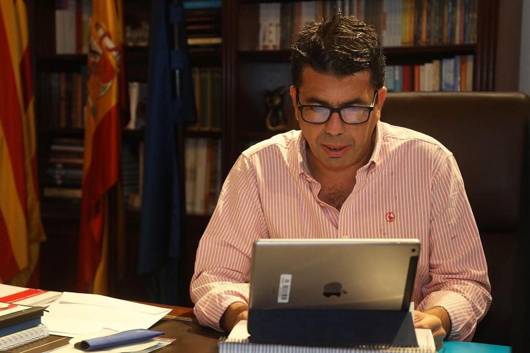 Carlos Mazón, presidente de la Diputación Provincial