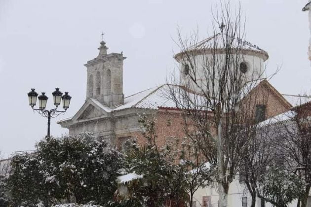 Imagen de archivo de Almuradiel con nieve