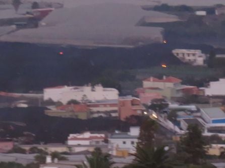 La lava llaga a La Laguna