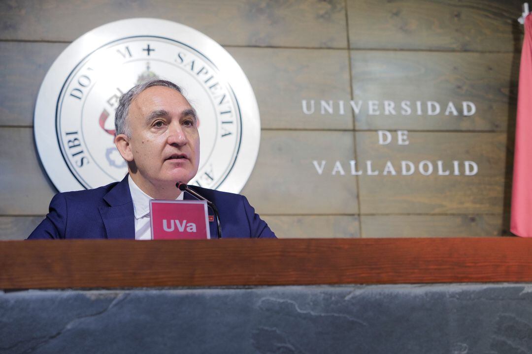 Antonio Largo, rector de la Universidad de Valladolid