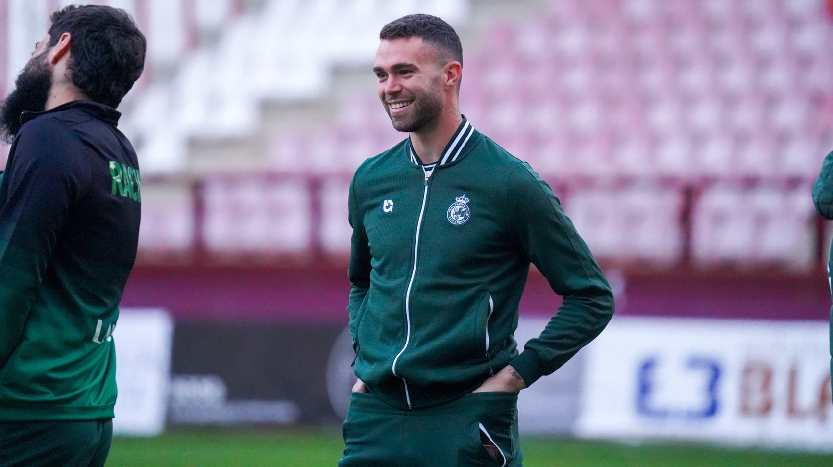 Manu Hernando, en el partido de Copa.