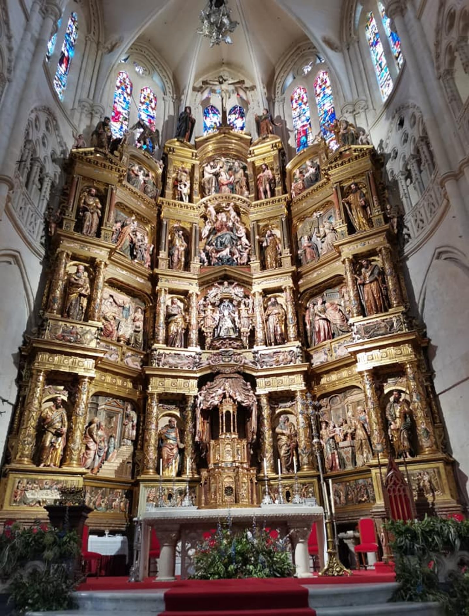 Altar mayor de la Catedral de Burgos