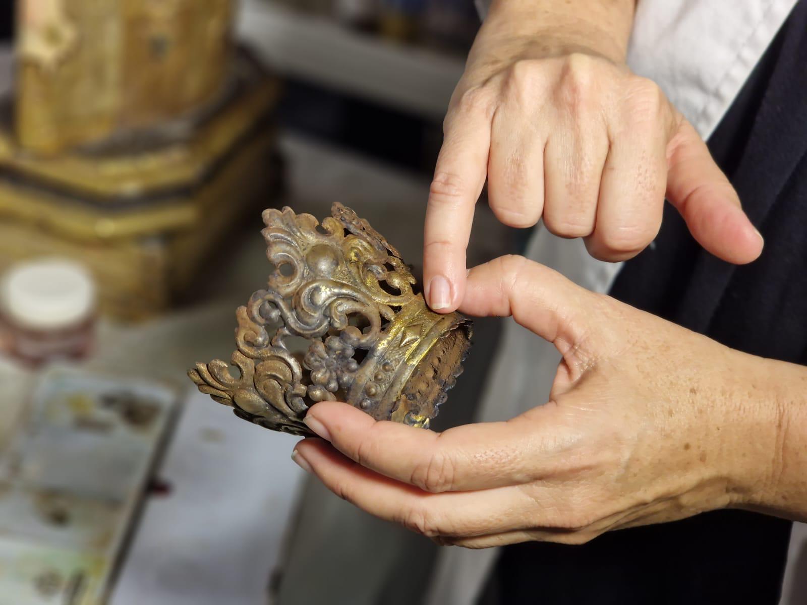 Restauración de la Virgen de los Desamparados de la Casa Forestal de El Saler