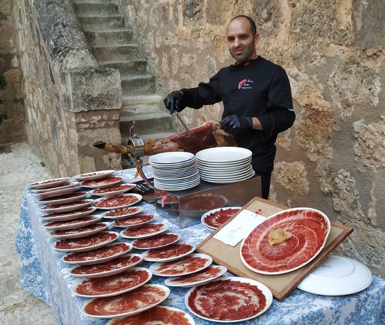 Javier Campos, mejor cortador de jamón de Castilla-La Mancha