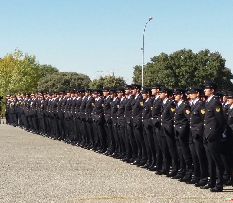Policías en formación