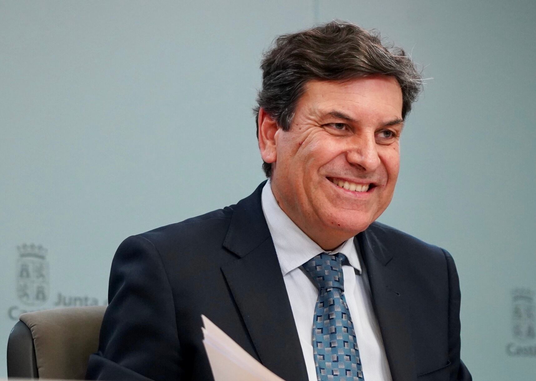 El portavoz, Carlos Fernández Carriedo, comparece en rueda de prensa posterior al Consejo de Gobierno.