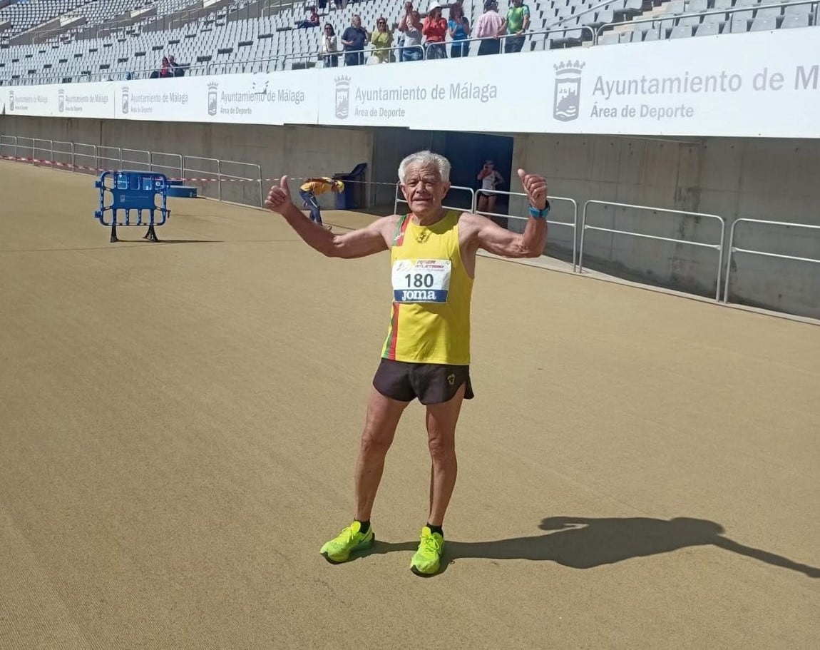Juan López García, nuevo plusmarquista mundial de 50 km en ruta para mayores de 80 años