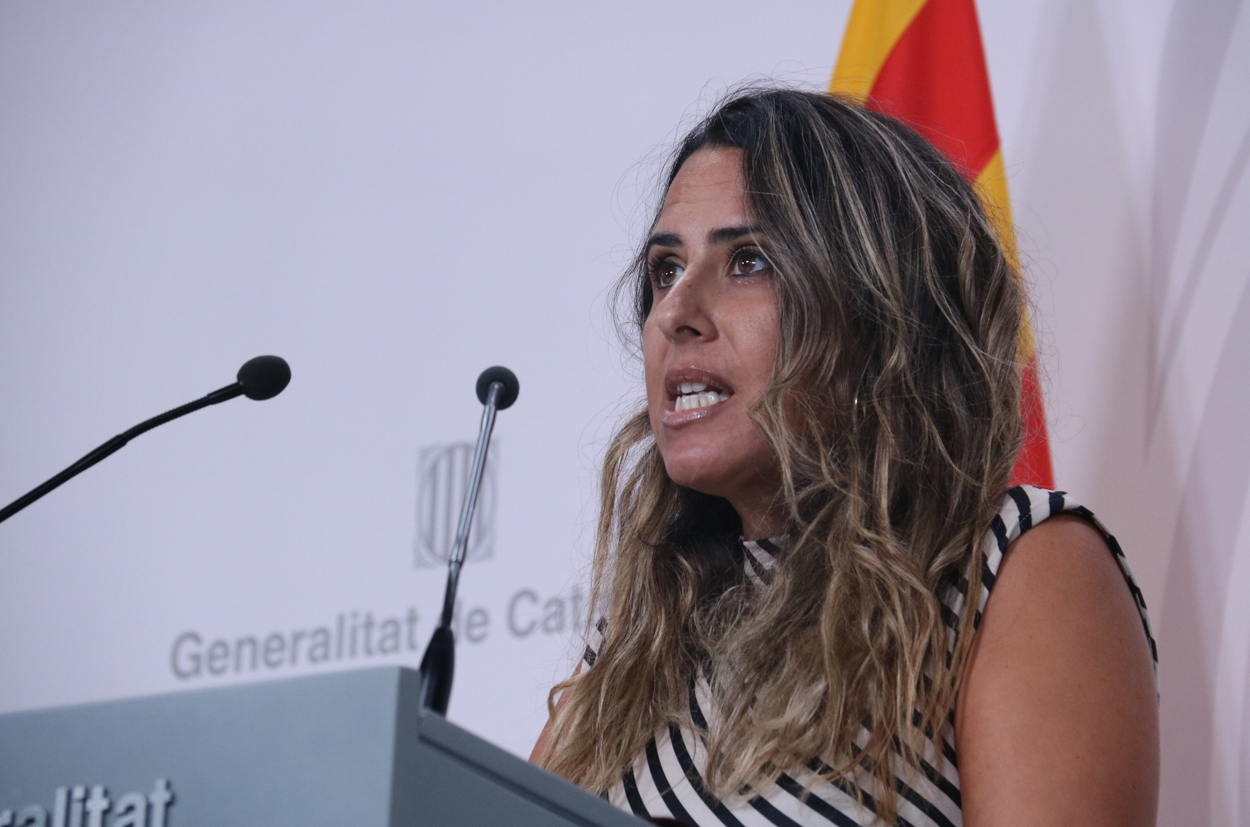 La portaveu del Govern, Patrícia Plaja
