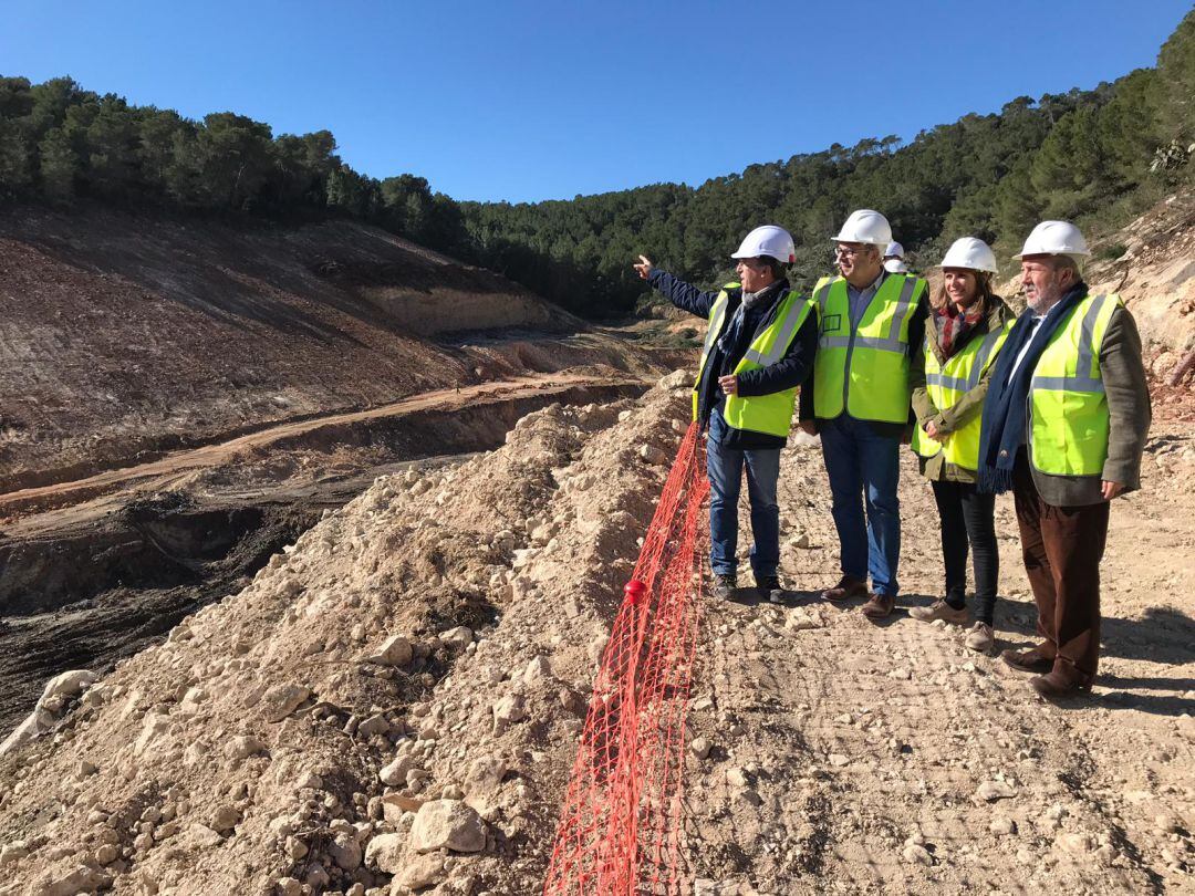 Visita a las obras en Ca na Putxa 