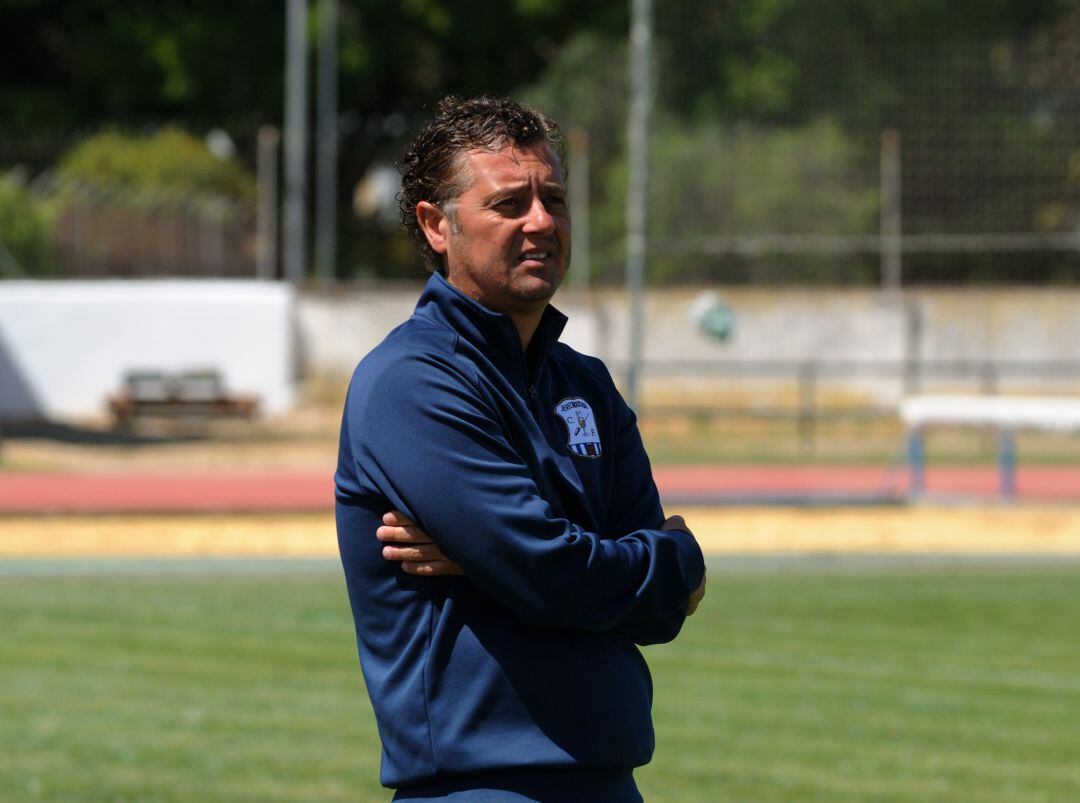 Paco Cala, entrenador del Jerez Industrial CF