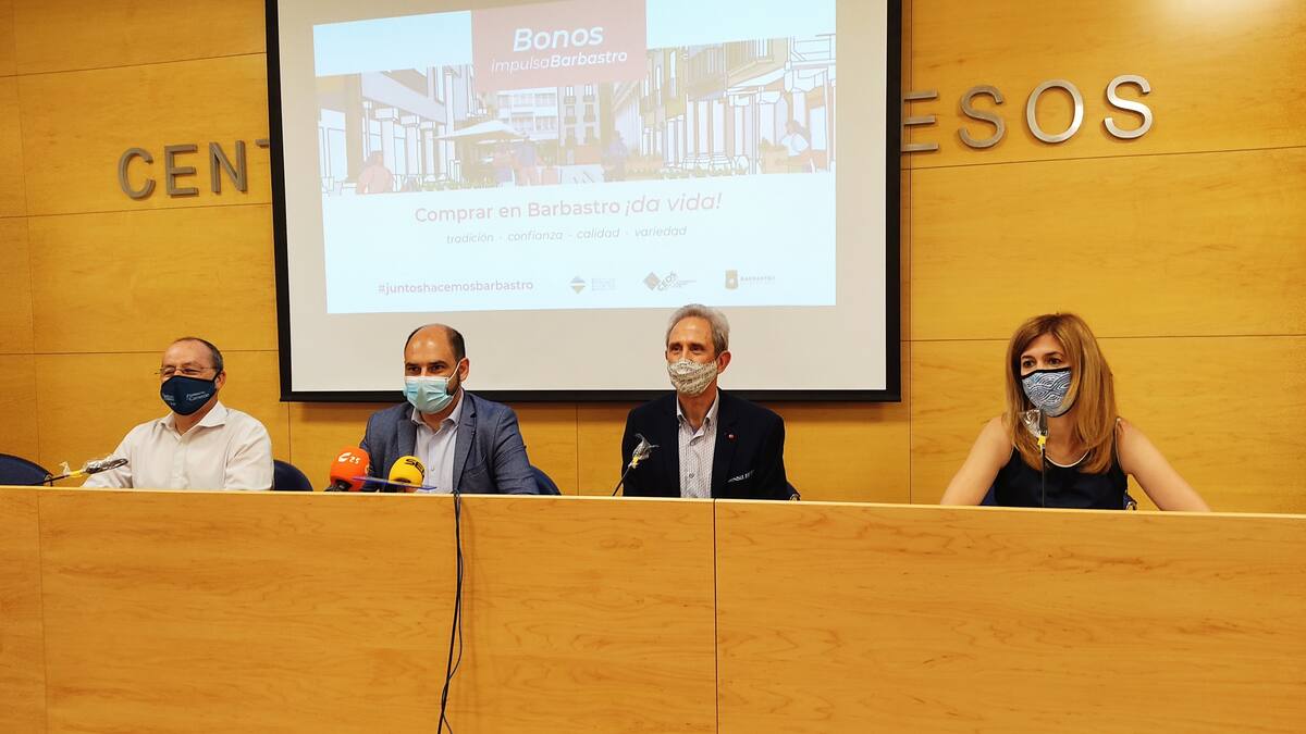 Barbastro pone en marcha sus Bonos Impulsa con una dotación global de 89.000 euros