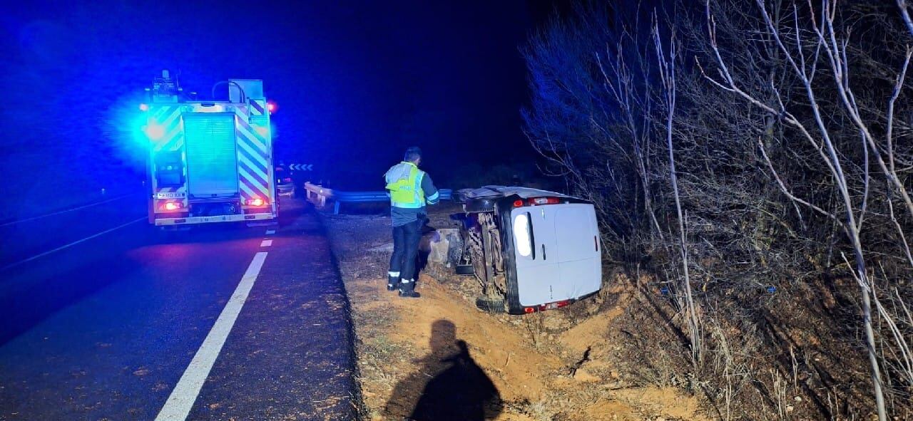 Accidente en Gea de Albarracín