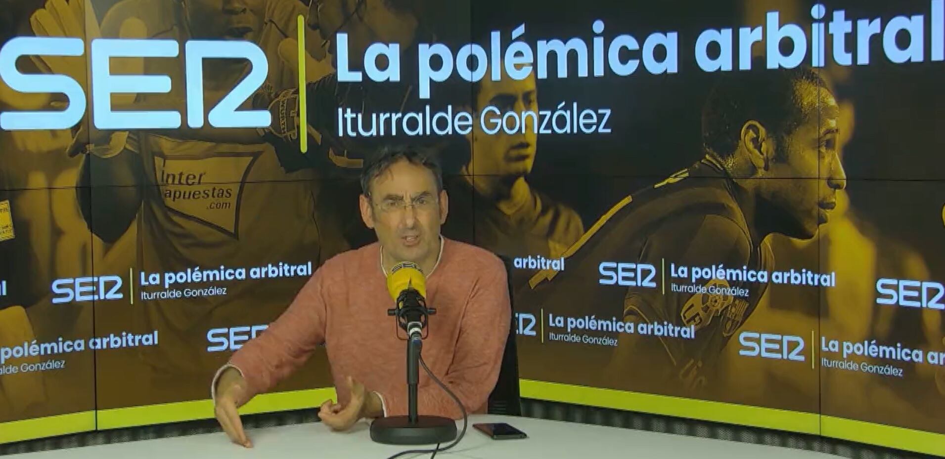 Iturralde González habló muy claro del Almería-Girona.