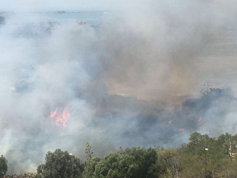 Fuego en La Casería