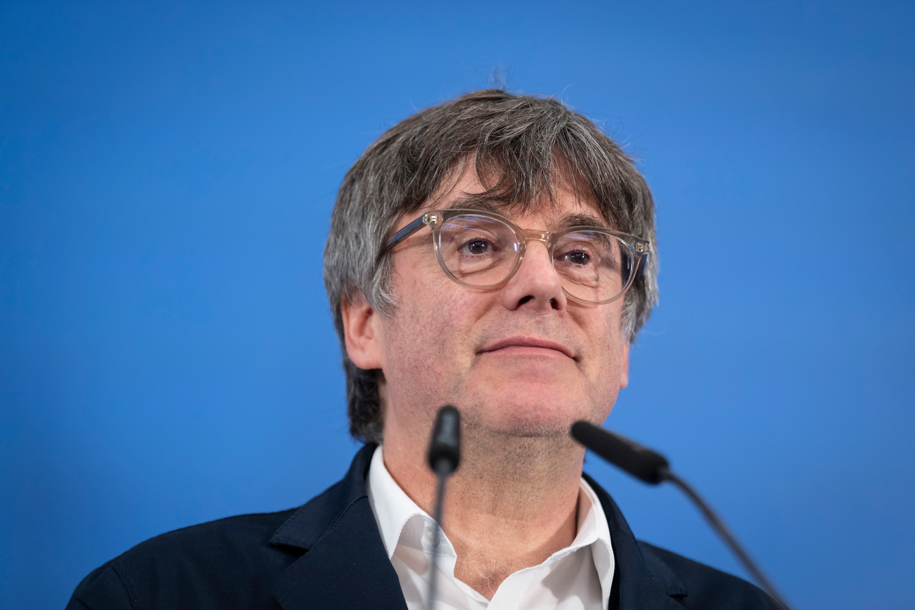 El candidato de Junts a la presidencia de la Generalitat, Carles Puigdemont.