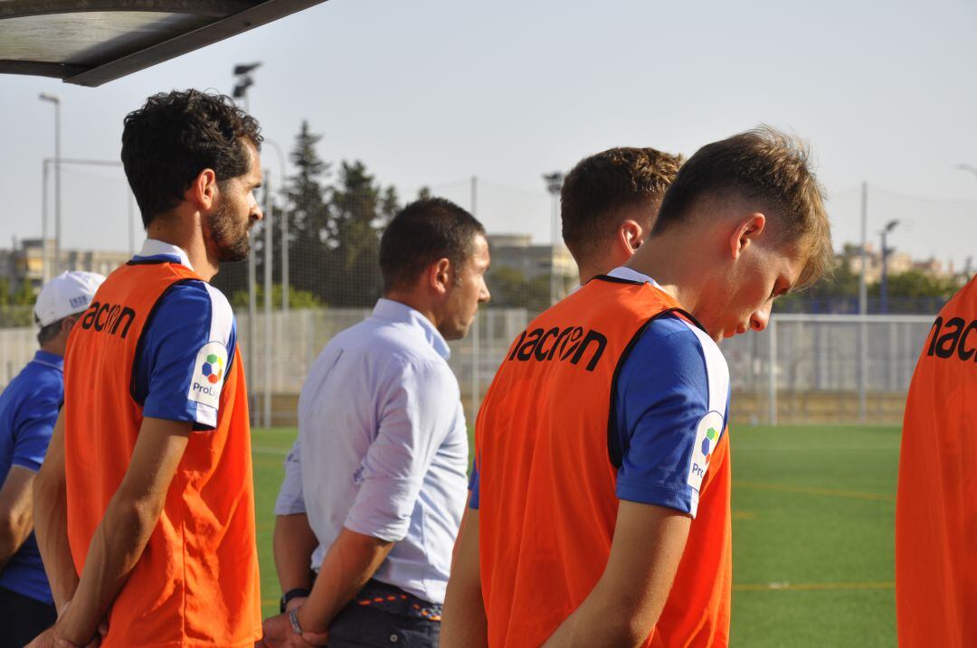 Luis Castillo durante su etapa en el Xerez CD