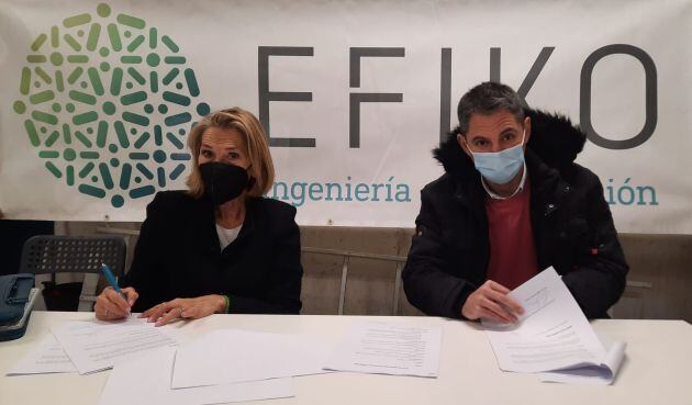 La empresa constructura EFIKO acaba de entregar la obra del Centro de Día a la Asociación segoviana de familiares de Alzheimer