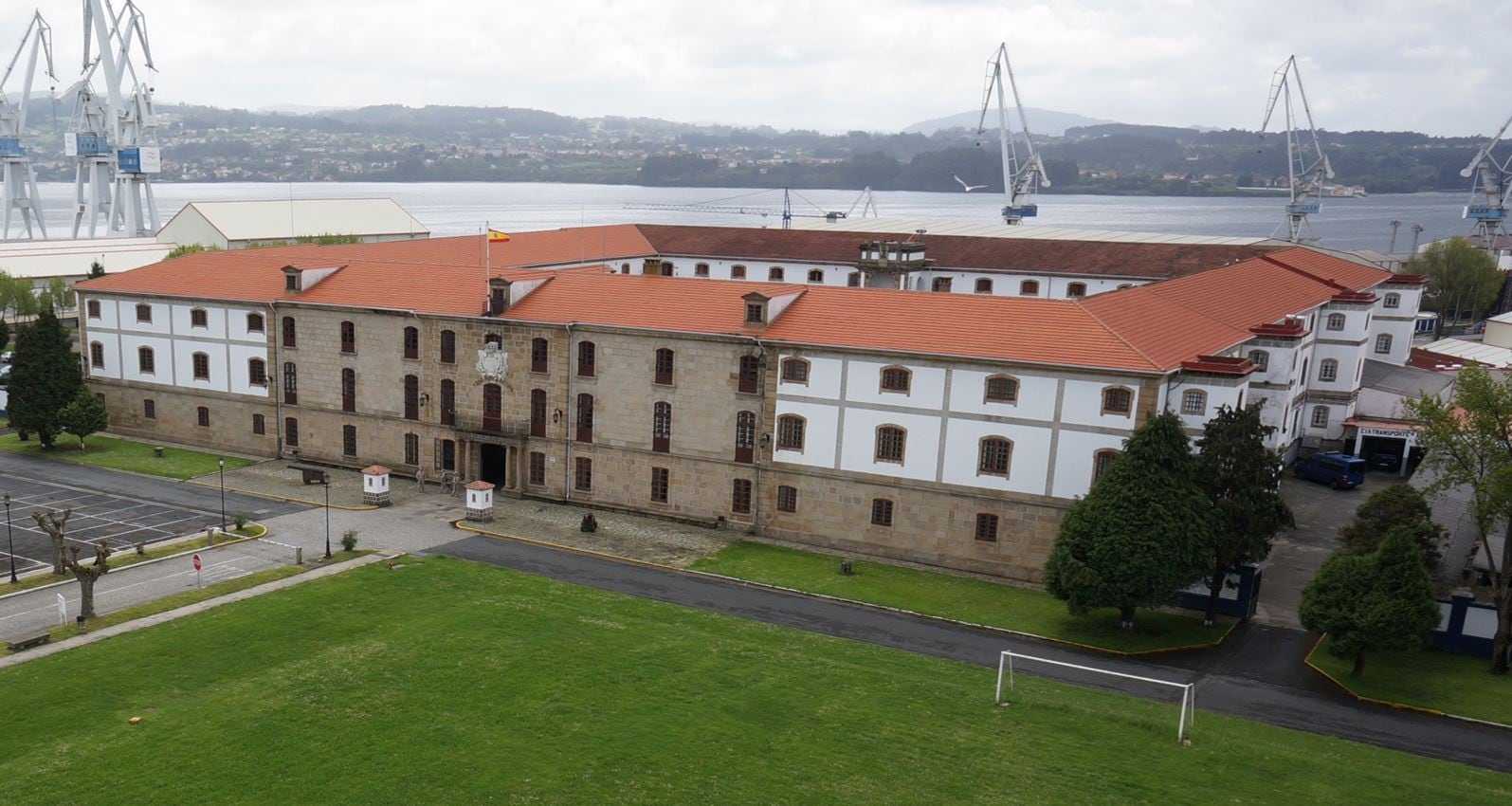 Cuartel de Dolores en Ferrol, sede del Tercio Norte de Infantería de Marina