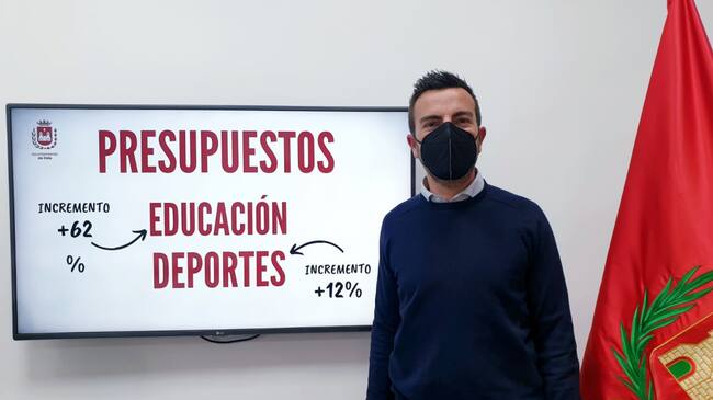Fernando Gómez concejal de Educación