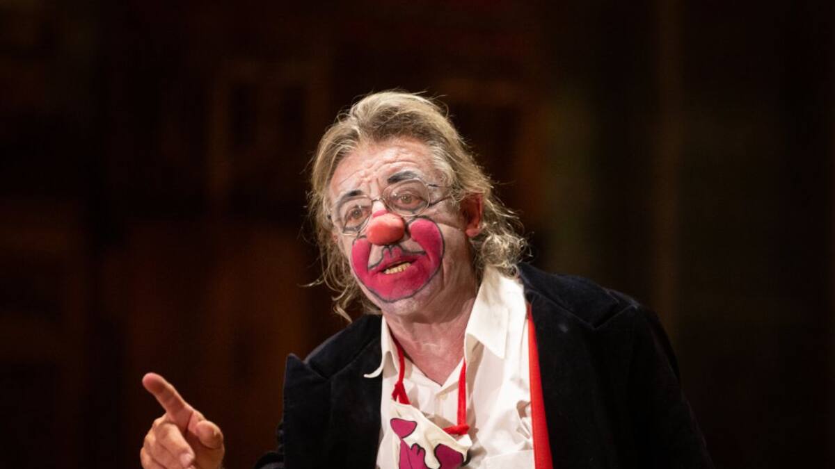 El payaso Tortell Poltrona protagoniza un atípico pregón de la Mercè en Barcelona