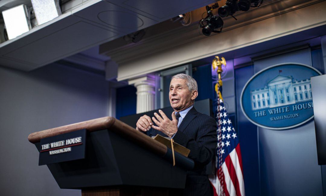 El principal epidemiólogo del Gobierno de Estados Unidos, Anthony Fauci.