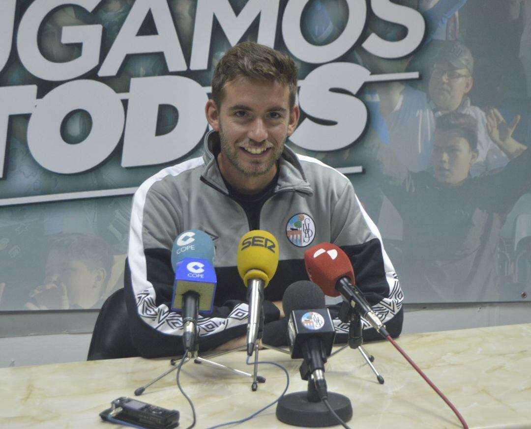 Pablo Cortés, en rueda de prensa este viernes.