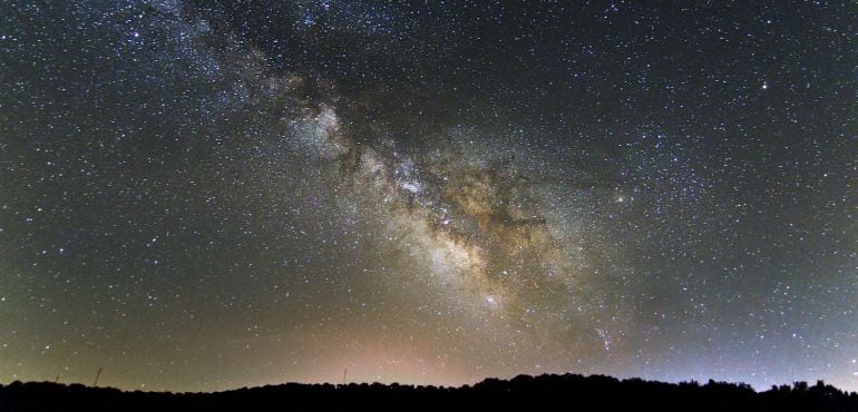 Cielo de Jaén durante una de las noches de las &#039;Lágrimas de San Lorenzo&#039;