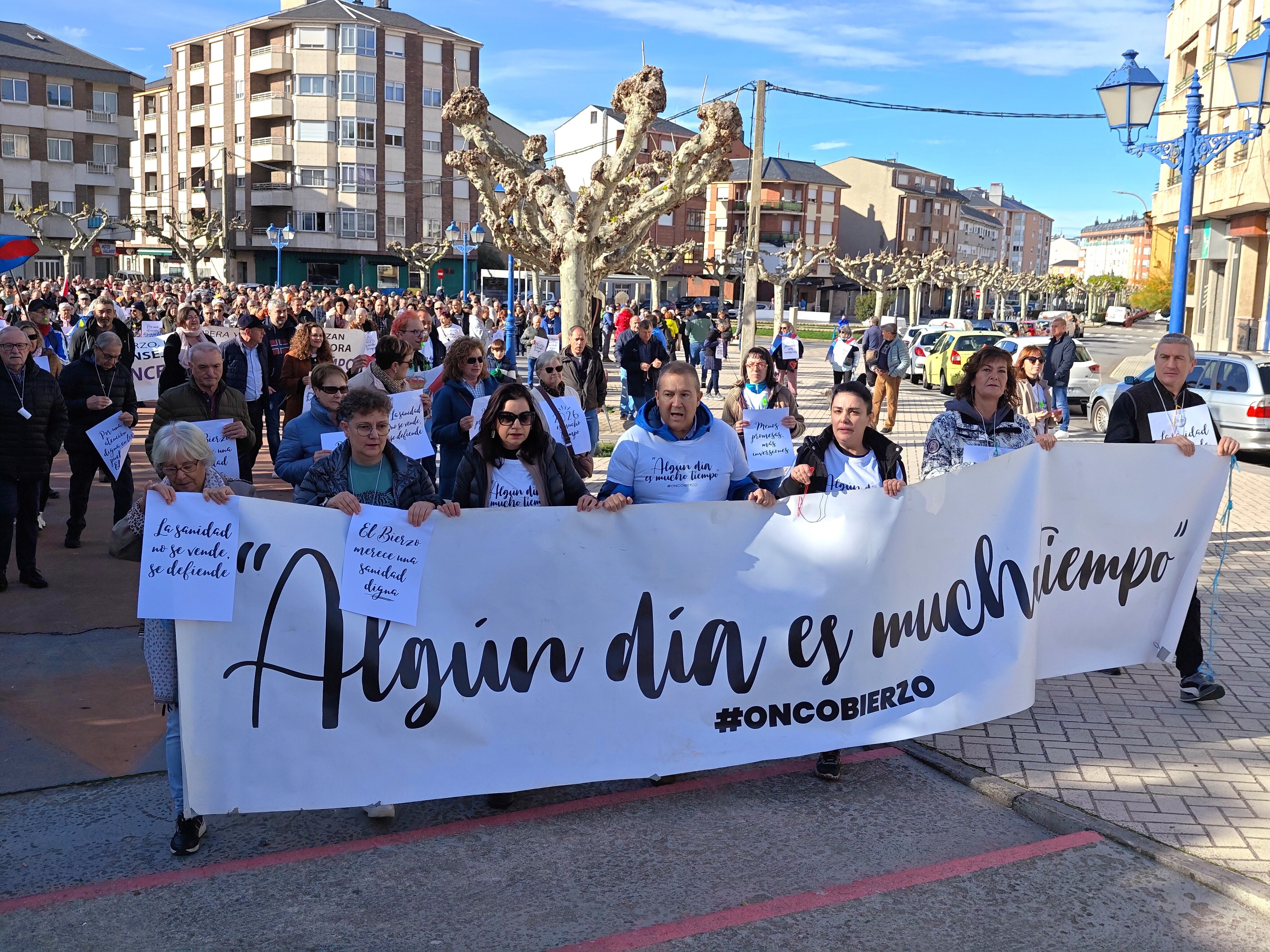 Cabecera de la manifestación