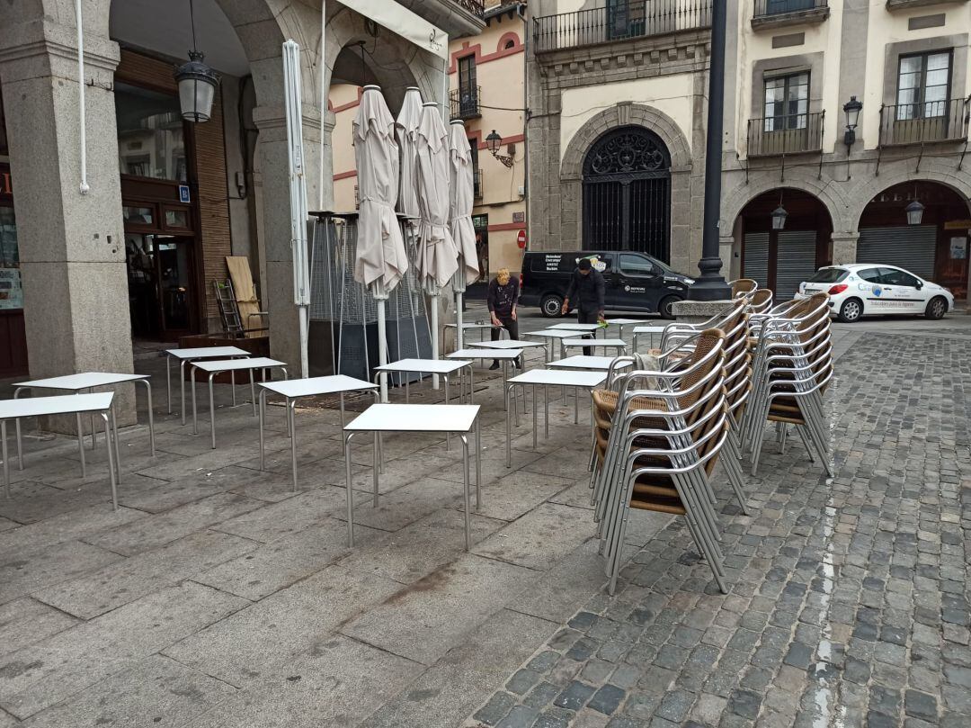 Preparativos para la apertura de la hostelería