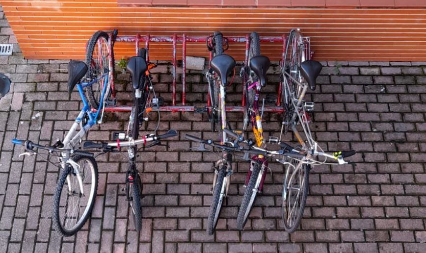 La Recicleta se ocupa de arreglar y poner a punto las bicis.
