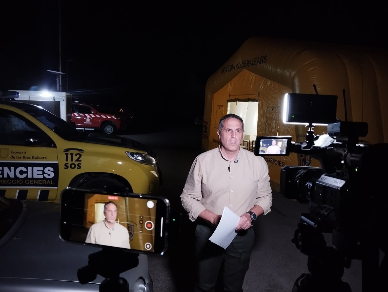 Pablo Gárriz, en una imagen de archivo tras las inundaciones de la semana pasada