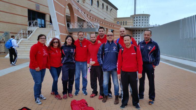 Nadadores Náster del Centro Excursionista Eldense en Torrevieja