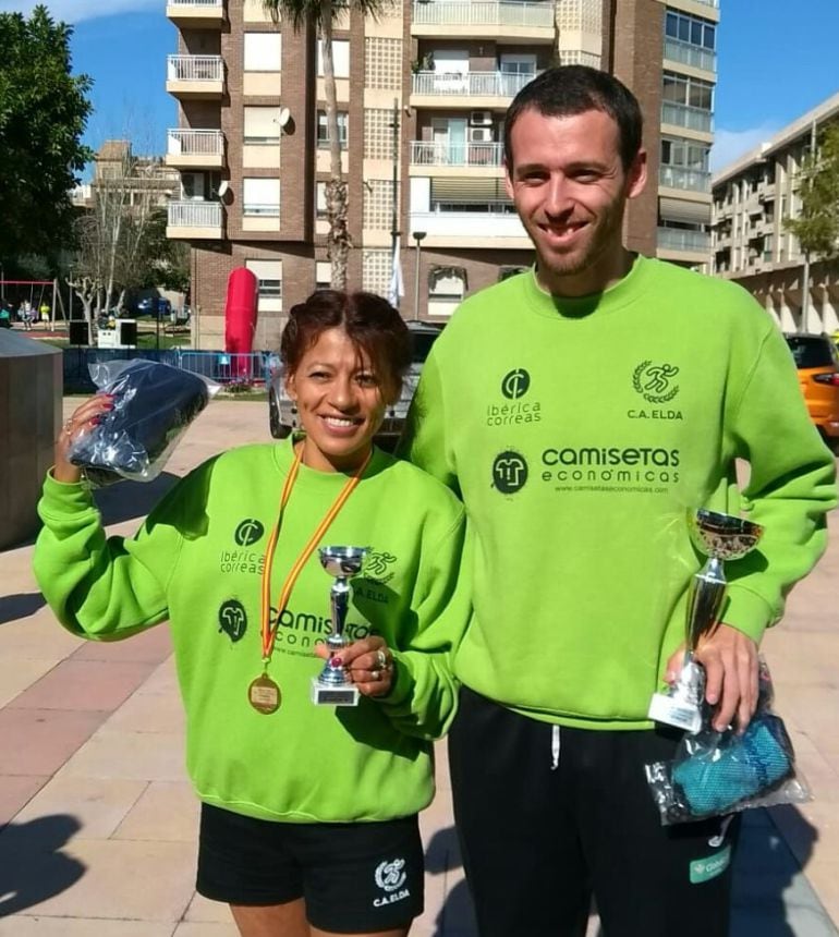 Ana Badillo y Carlos Villaescusa en El Campello