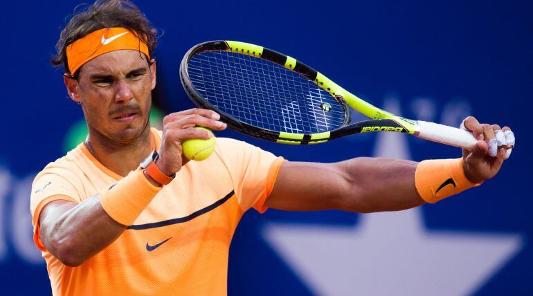 Rafa Nadal, en la final del Barcelona Open Banc Sabadell.