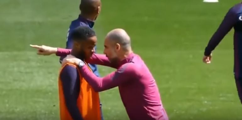 Guardiola señala el camino a Rajeem Sterling