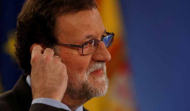 El presidente del Gobierno, Mariano Rajoy, en La Valeta (Malta).