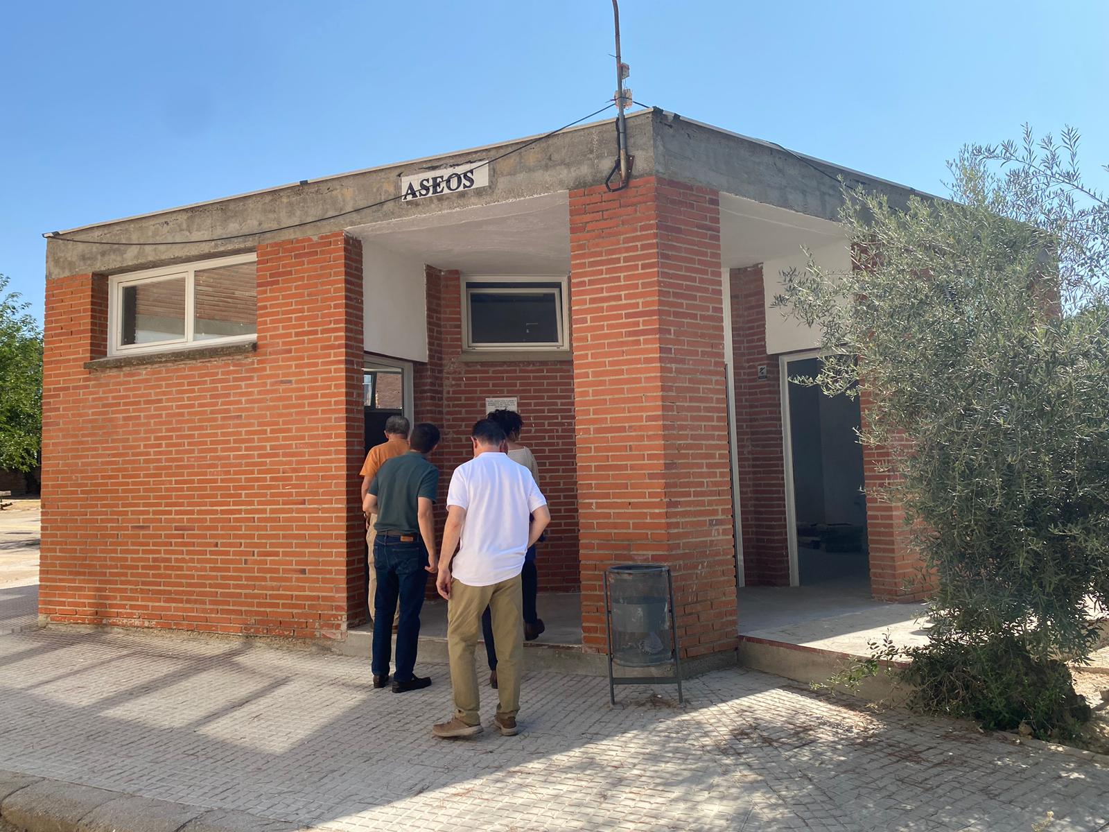 Obras baños IES Universidad Laboral (Toledo)