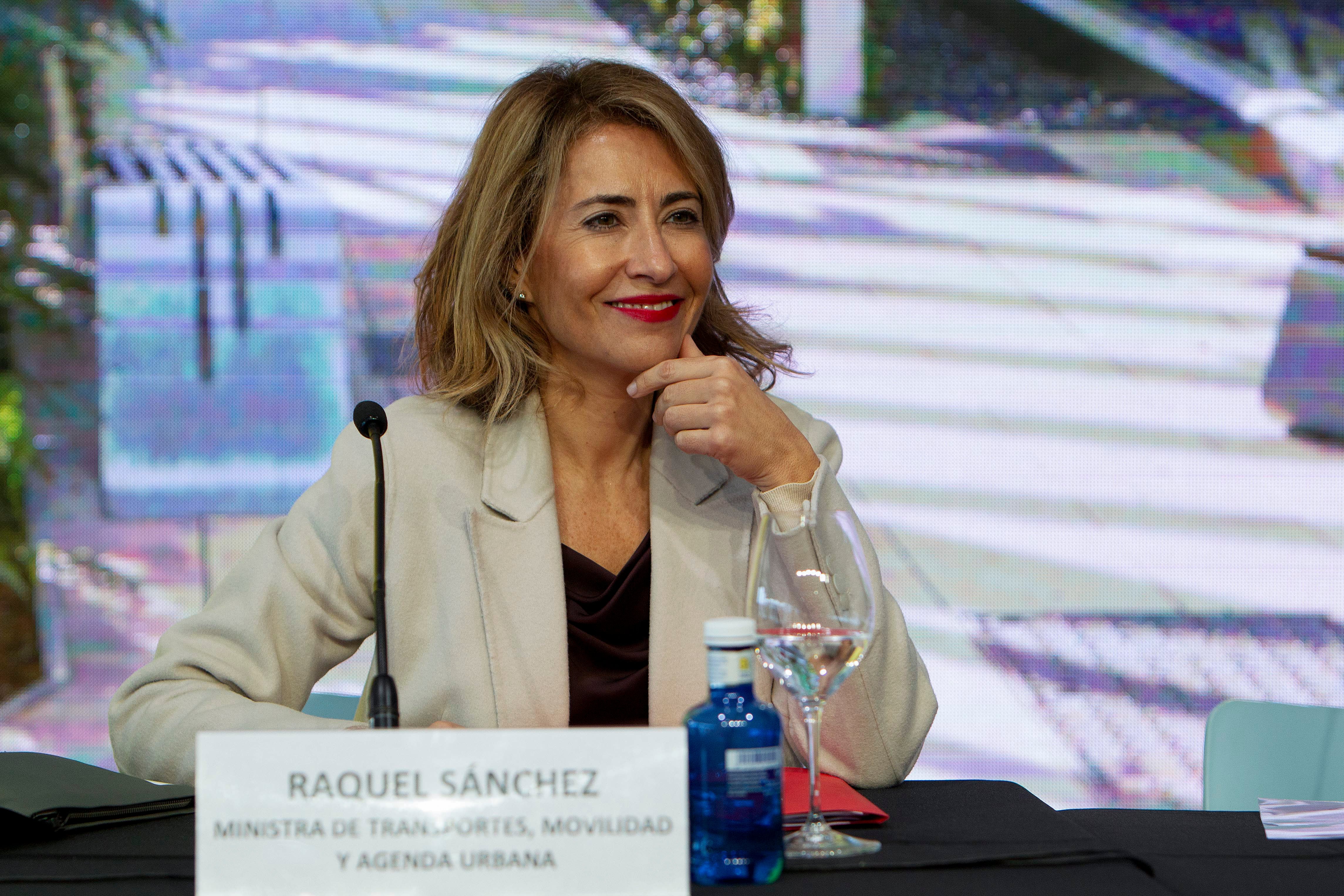 La ministra de Transportes, Movilidad y Agenda Urbana, Raquel Sánchez, en una imagen de archivo. EFE / Salvador Sas